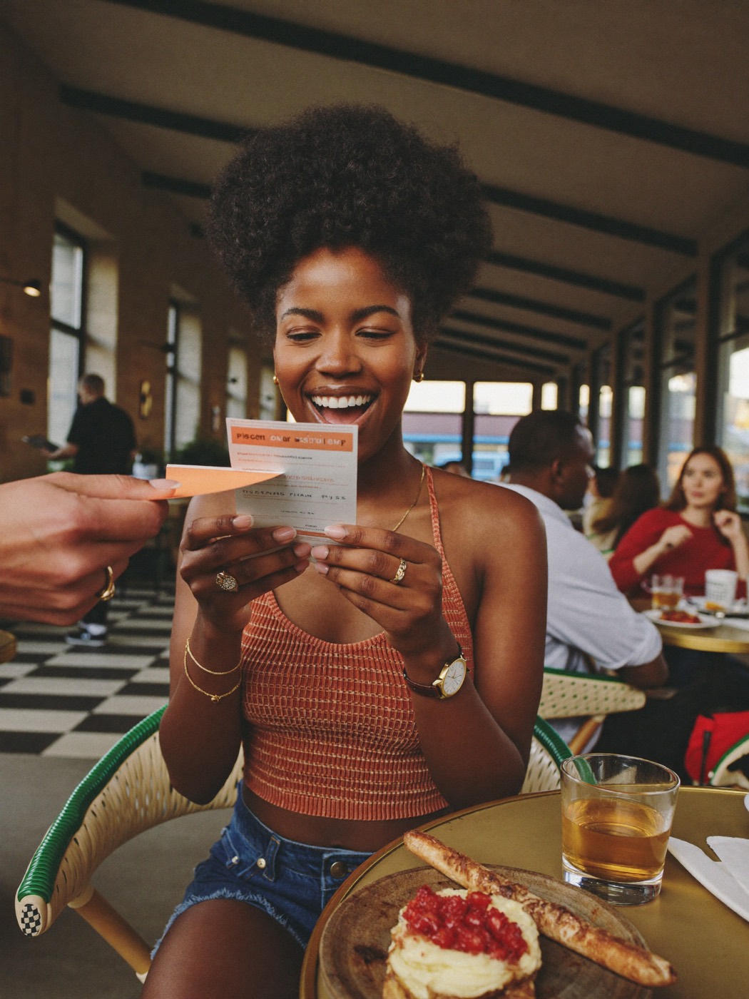 Mobile money payout arriving on a phone